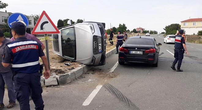 Uzunköprü de trafik kazası: 4 yaralı