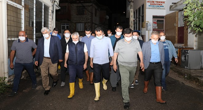 Vali Arslantaş'tan Bucak'ta inceleme