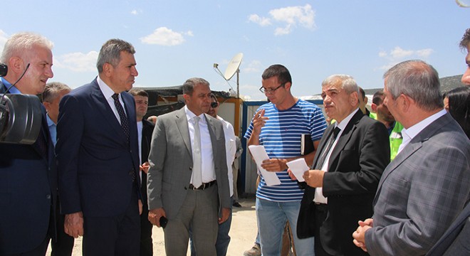 Vali Şıldak'tan Bucak'a ziyaret