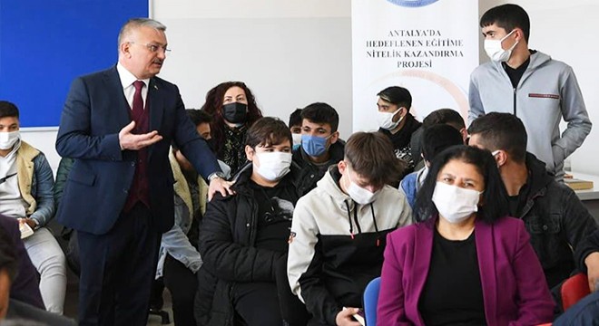 Vali Yazıcı, AHENK için Aksu'da
