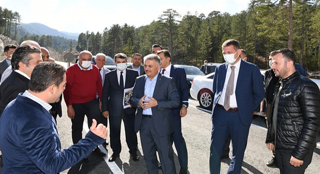 Vali Yazıcı, Alanya'daki çalışmaları yerinde inceledi