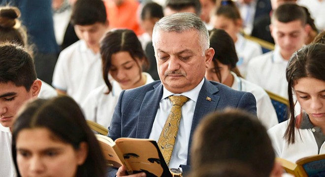 Vali Yazıcı, Finike'de öğrenci ve öğretmenlere AHENK'i anlattı