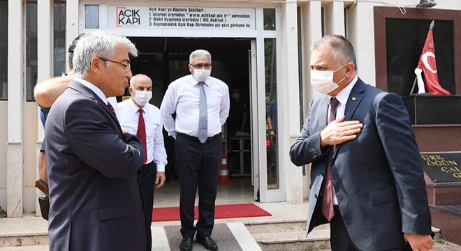 Vali Yazıcı Manavgat'ta