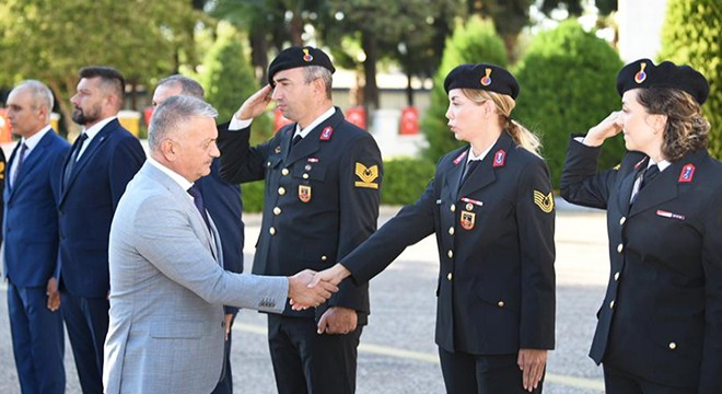 Vali Yazıcı, Rütbe Terfi Töreni ne katıldı