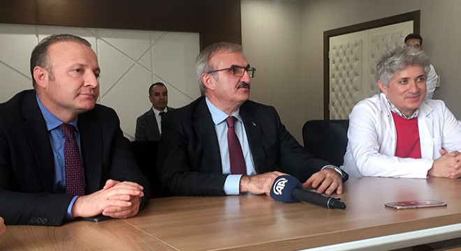 Validen çift kol nakilli Yusuf'a ziyaret