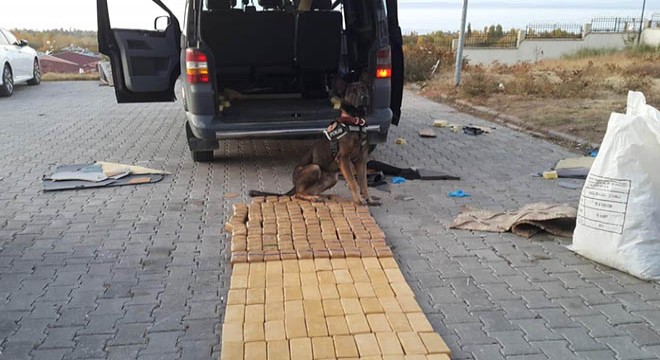 Van'da 85 kilo eroin ele geçirildi