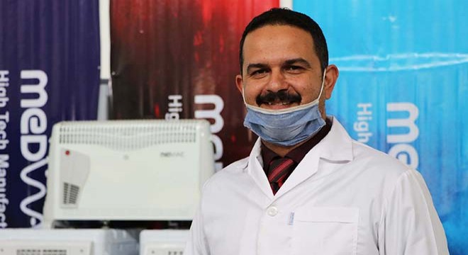 Van'da üretilen dezenfekte cihazına yoğun ilgi