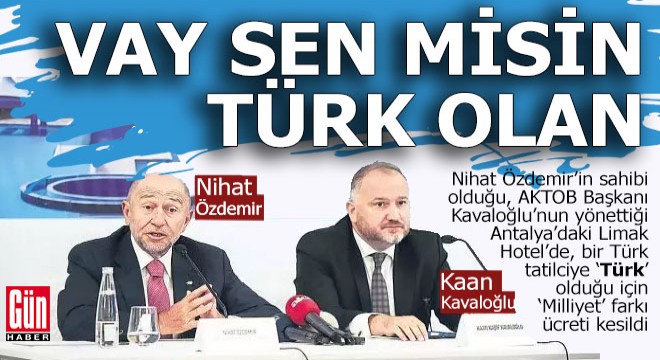 Vay sen misin  Türk  olan...