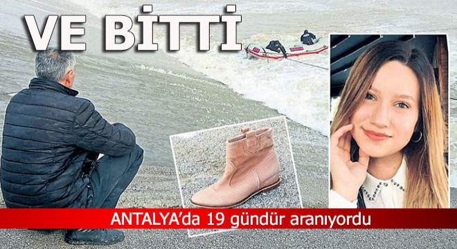 Ve bitti...