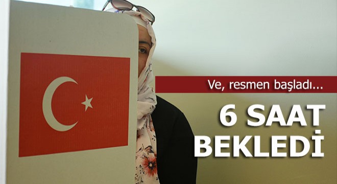 Ve, resmen başladı...