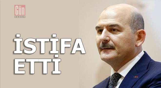 Ve istifa etti