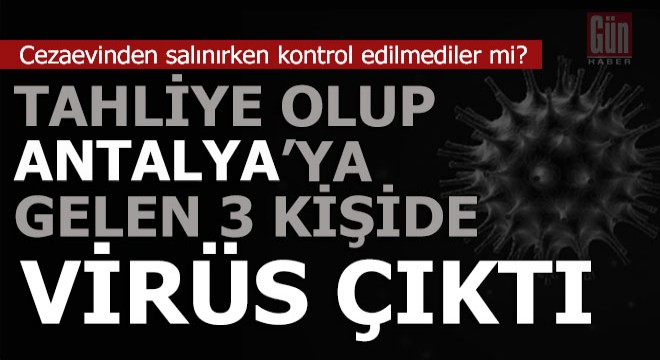 Virüslü mahkumları memleketlerine göndermişler