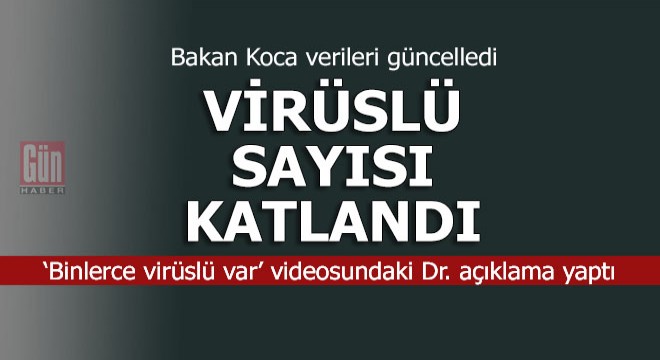 Virüslü hasta sayısı ikiye katlandı