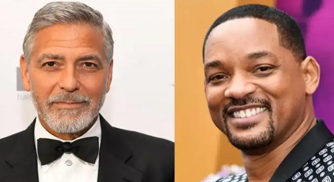 Will Smith ve George Clooney den Hollywood grevine destek