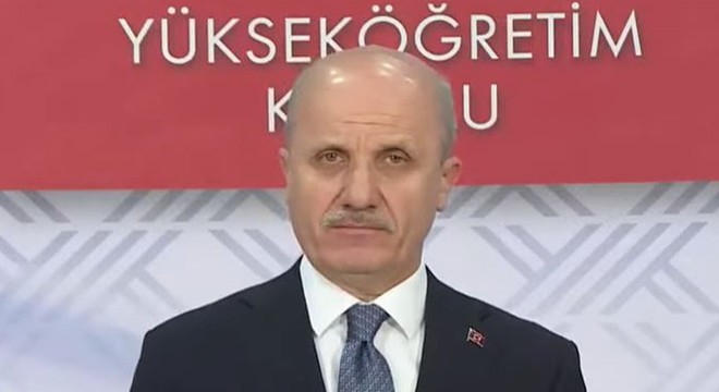 YÖK Başkanı Özvar: Nisan başında hibrit seçeneği değerlendirilecek