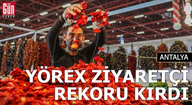 YÖREX ziyaretçi rekoru kırdı