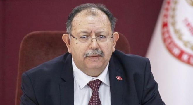 YSK Başkanı Yener'den yeni açıklama