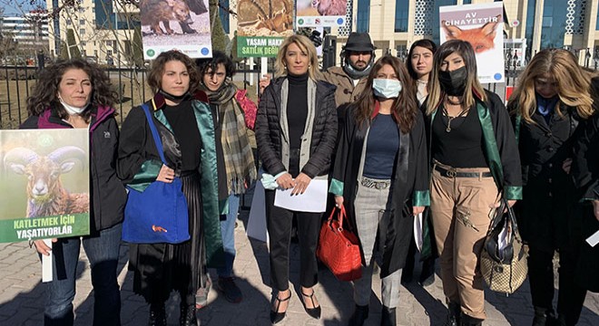Yaban hayvanlarının avlanılması davasında ilk duruşma
