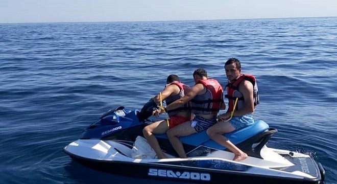 Yakalanan 3 eski asker: Jet ski ile gezmeyi çok seviyoruz