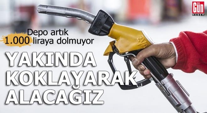 Yakında koklayarak alacağız! Depo artık 1.000 liraya dolmuyor