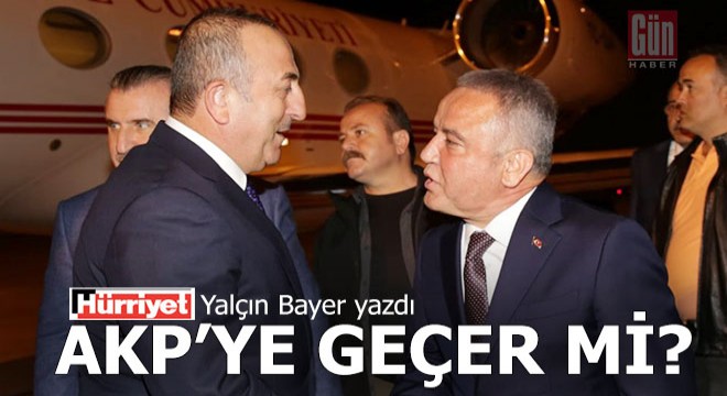 Yalçın Bayer, Böcek'in AKP'ye geçme ihtimalini yazdı