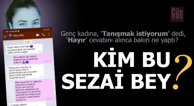 Yalnız kadına WhatsApp'tan çirkin teklif