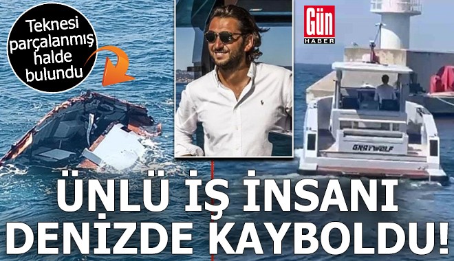 Yalova'dan denize açılan Türk iş insanı kayıp