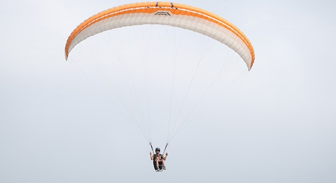 Yamaç paraşütçüleri, Alanya'da yarıştı