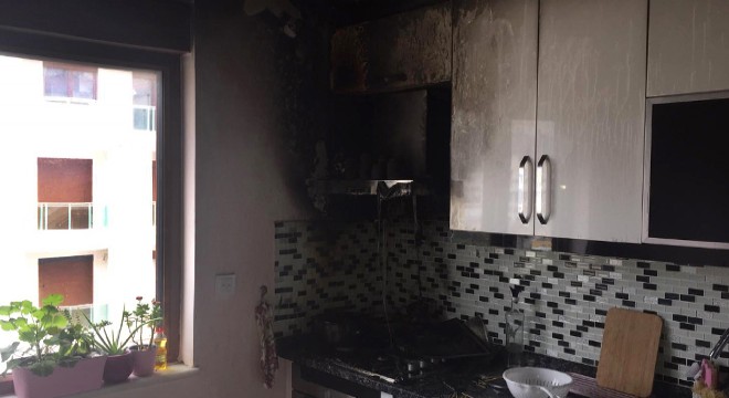 Gazipaşa'da yangın büyümeden söndürüldü
