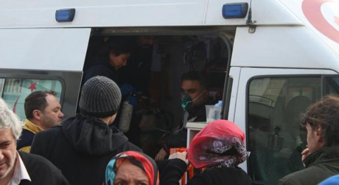 Yangında 6 kişi dumandan etkilendi