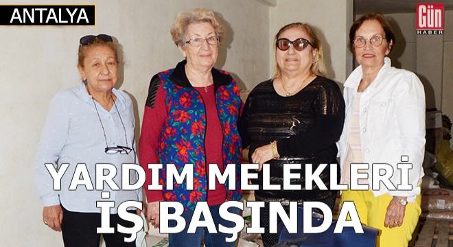 Yardım melekleri iş başında