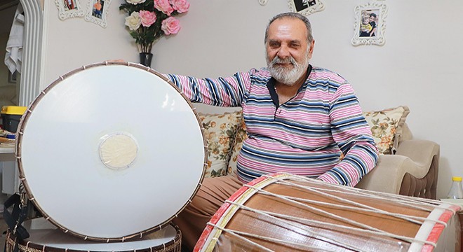 Yarım asırdır davul yapıyor