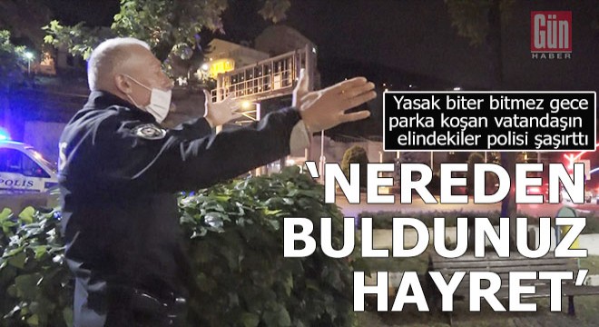 Yasak bitti gece sokağa fırladılar