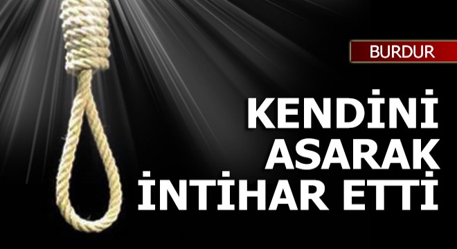 Yaşlı kadın kendini asarak intihar etti
