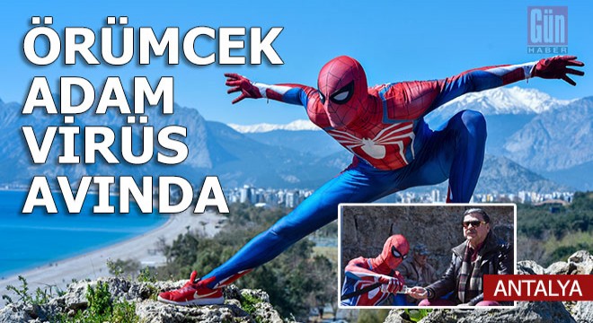 Yaşlıların kolonyası 'Örümcek Adam'dan