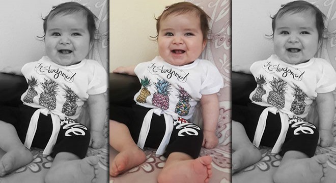 Yatağında fenalaşan Elif bebek, kurtarılamadı