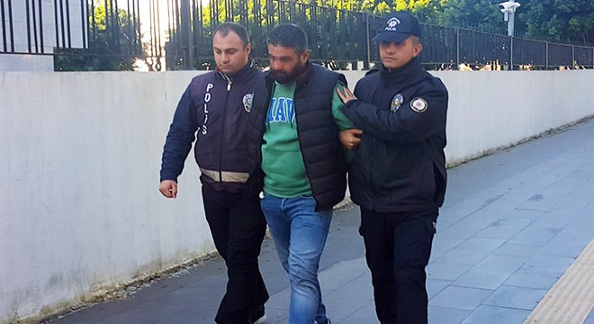 Yavru köpeği ısırıp, döverken görüntülendi