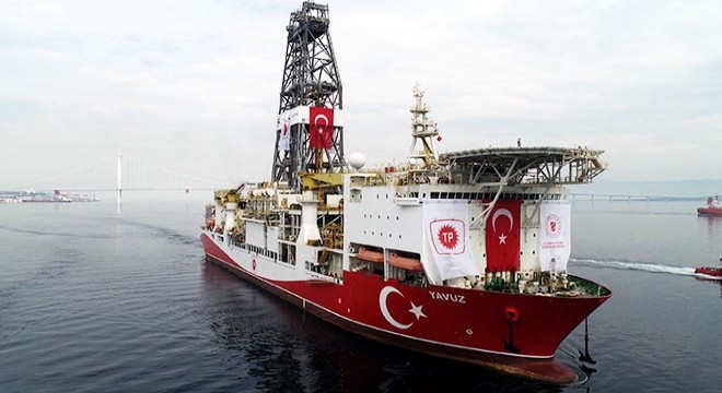 Yavuz sondaj gemisi, Karadeniz'de göreve başlıyor