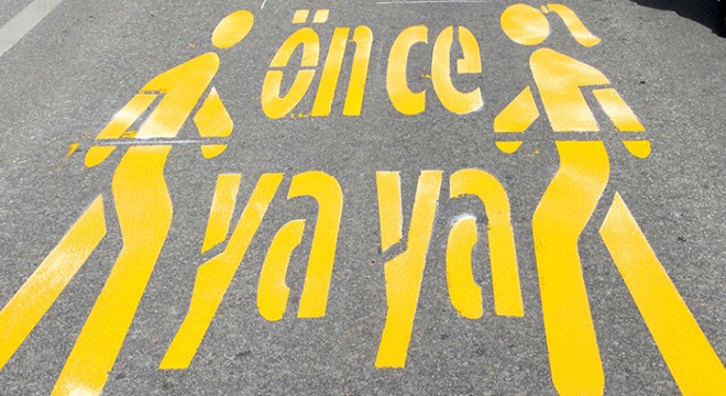 Yaya önceliğine görsellerle dikkat çekiliyor