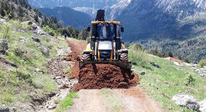 Yayla yolları sezona hazırlanıyor