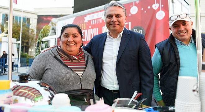 Yeni yıl çarşısı açıldı