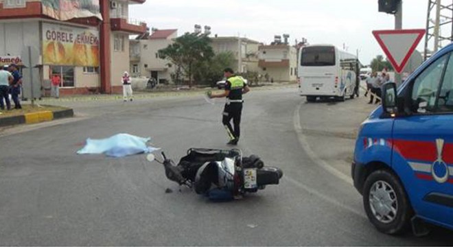 Yerleşik Alman, motosiklet kazasında öldü