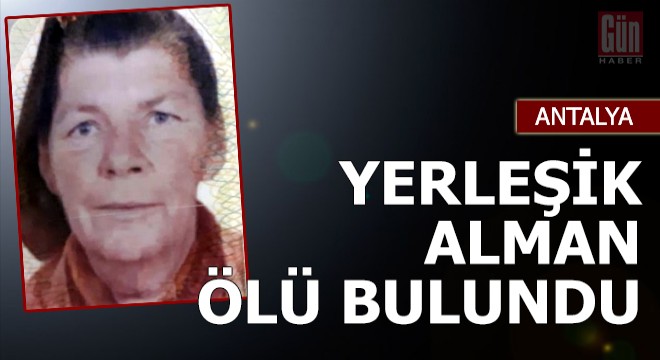 Yerleşik Alman evinde ölü bulundu