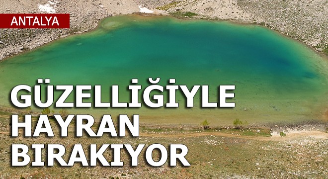 Yeşil Göl, güzelliğiyle hayran bırakıyor