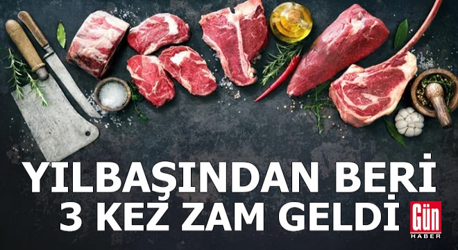 Yılbaşından beri 3 kez zam geldi: En ucuz etin kilosu 200 TL