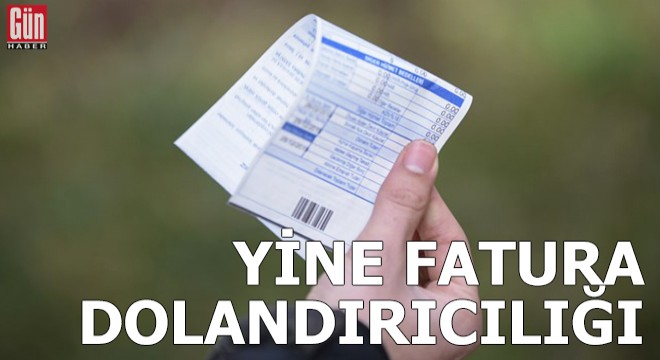 Yine 'fatura ödeme merkezi' dolandırıcılığı