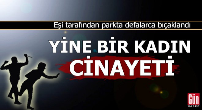 Yine bir kadın cinayeti...