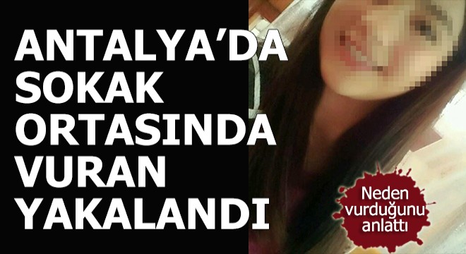 Yol kenarında bulunan genç kızı vuran zanlı yakalandı