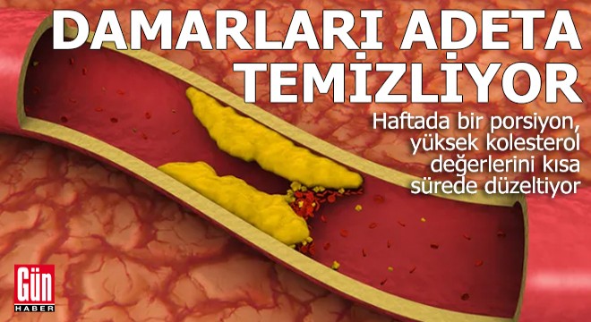 Yüksek kolesterol değerlerini kısa sürede düzeltiyor