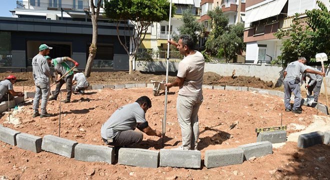 Yükseliş’in parkı daha güvenli ve konforlu hale geliyor